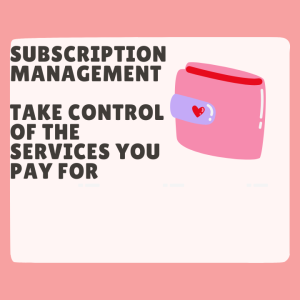 Subscription Management
